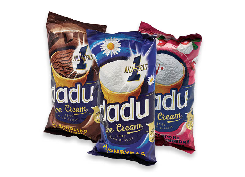 Valgomieji ledai DADU vafliniame puodelyje
			, 
				 120 ml, 8 rūšių, 4,50 Eur/l. Ir IKI EXPRESS