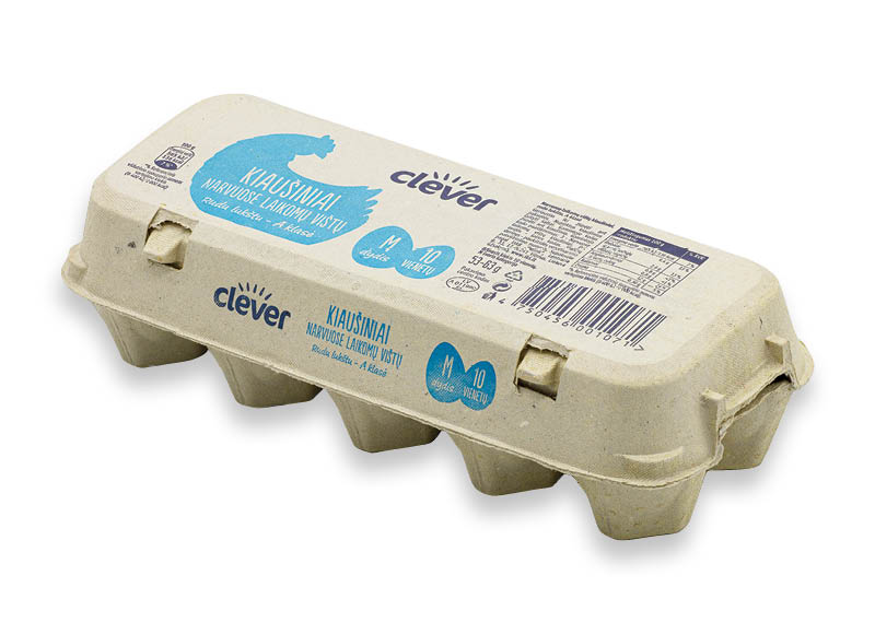 CLEVER rudi kiaušiniai
,
10 vnt., M dydžio, 0,18 Eur/vnt. CLEVER rudi kiaušiniai
,
10 vnt., M dydžio, 0,18 Eur/vnt.