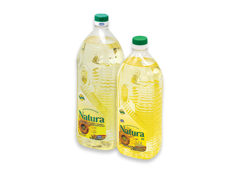 Saulėgrąžų aliejui NATURA
			, 
				 1 l, 1,5 l, 3 l, 3 rūšių