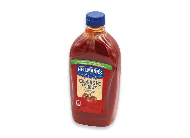 Klasikinis kečupas HELLMANN’S
			, 
				 840 g, 2,73 Eur/kg. A lygio parduotuvėse
