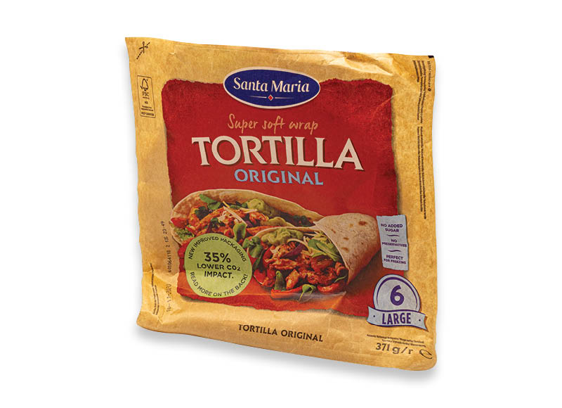 Tortilijos SANTA MARIA WRAP
			, 
				 371 g, 6,44 Eur/kg. A lygio parduotuvėse