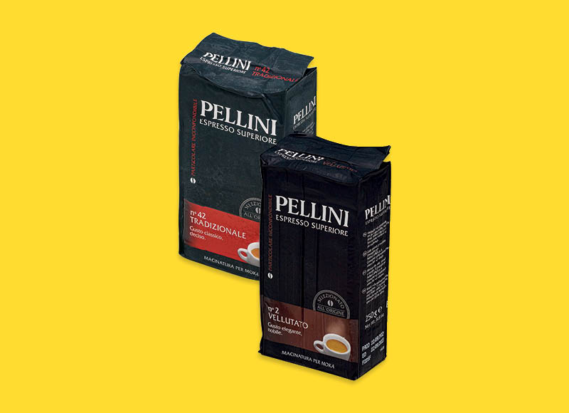 PELLINI malta kava VELLUTATO ir TRADIZIONALE
			, 
				 250 g, 2 rūšių, 13,96 Eur/kg