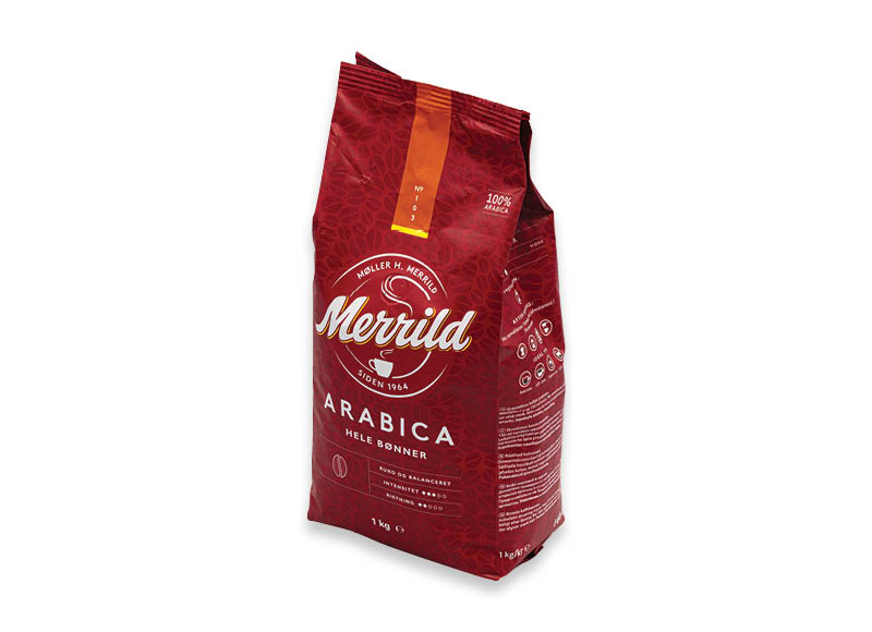 Kavos pupelės MERRILD ARABICA
			, 
				 1 kg