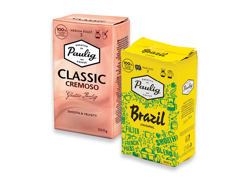 PAULIG malta kava CREMOSSO ir BRAZIL
,
500 g, 2 rūšių, 9,98 Eur/kg PAULIG malta kava CREMOSSO ir BRAZIL
,
500 g, 2 rūšių, 9,98 Eur/kg