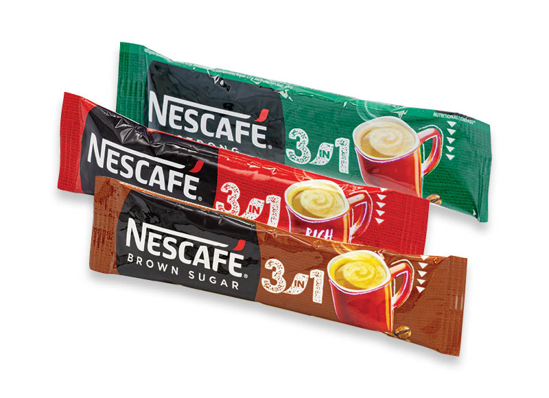 Tirpiosios kavos gėrimams NESCAFE (porcijomis)
			, 
				 6 rūšių. Ir IKI EXPRESS