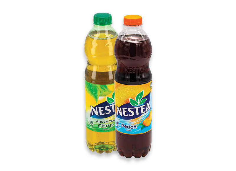 Šalta arbata NESTEA
,
1,5 l, 5 rūšių, 0,79 Eur/l (taros užstato vertė į gėrimo kainą neįskaičiuota) Šalta arbata NESTEA
,
1,5 l, 5 rūšių, 0,79 Eur/l (taros užstato vertė į gėrimo kainą neįskaičiuota)