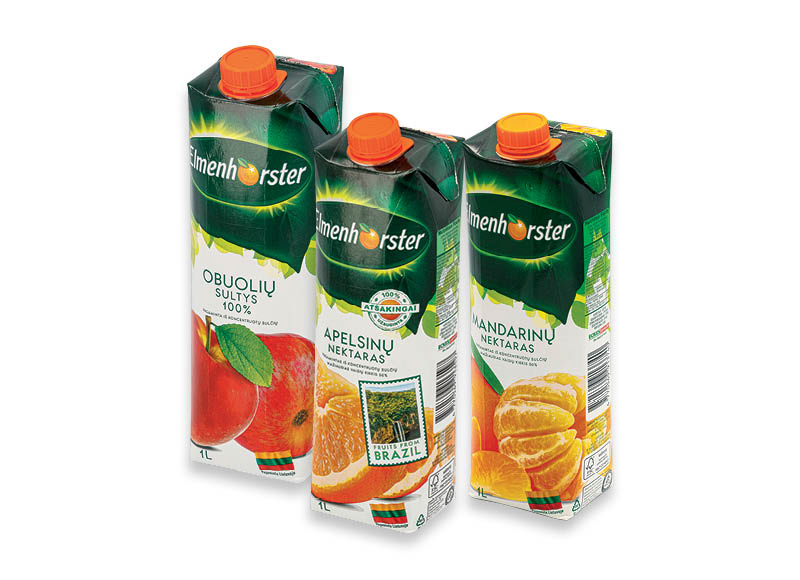 Sultys, nektaras ELMENHORSTER
			, 
				 1 l, 3 rūšių