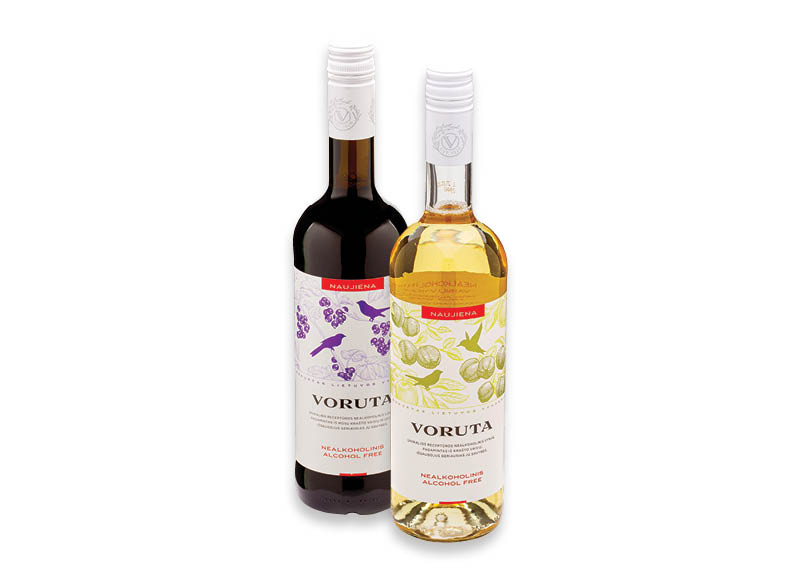 Nealkoholinis vynas VORUTA
			, 
				 0,75 l, 3 rūšių, 4,65 Eur/l