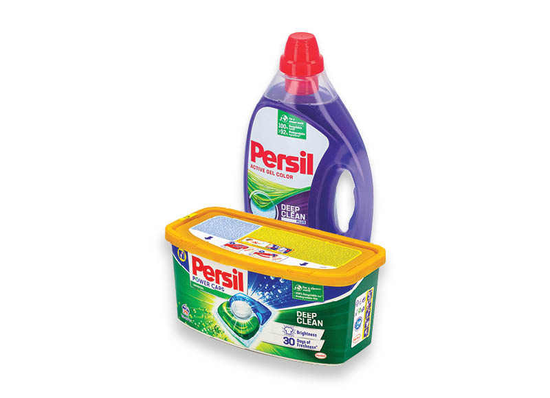Skalbimo priemonės PERSIL
			, 
				 22–40 skalb., įvairių rūšių. A lygio parduotuvėse