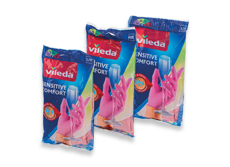 VILEDA pirštinės SENSITIVE
			, 
				 1 vnt., S, M, L dydis. Pasiūlymas galioja iki 2023 04 16. A lygio parduotuvėse