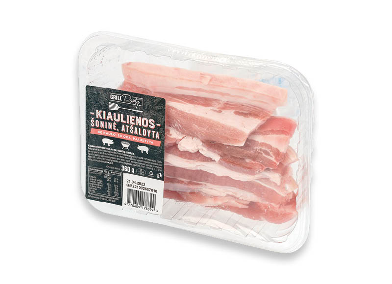 GRILL PARTY fasuota kiaulienos šoninė
			, 
				 360 g, 6,92 Eur/kg. A lygio parduotuvėse