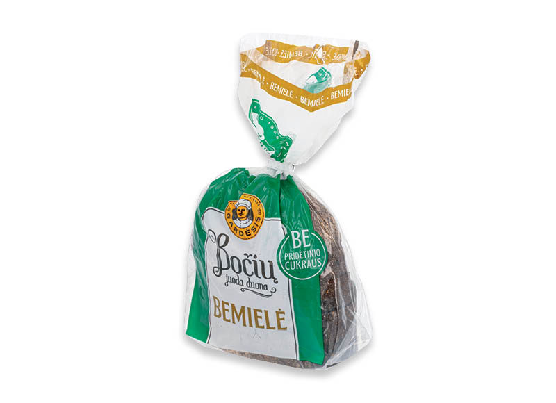 Juoda BOČIŲ duona be pridėtinių mielių ir cukraus
,
420 g, 3,00 Eur/kg Juoda BOČIŲ duona be pridėtinių mielių ir cukraus
,
420 g, 3,00 Eur/kg