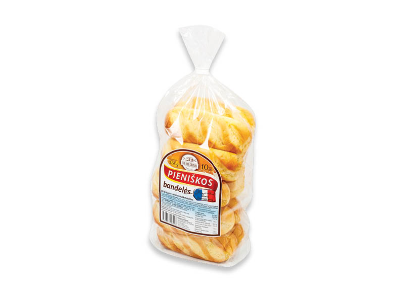 PIENIŠKOS bandelės
			, 
				 350 g, 6,37 Eur/kg