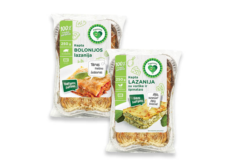 PAGAMINTA IKI lazanija
			, 
				 250 g, 2 rūšių, 11,56 Eur/kg. A lygio parduotuvėse. Ir IKI EXPRESS