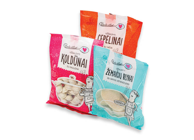 Šaldytai BEATOS VIRTUVĖS produkcijai
			, 
				 400 g, 480 g, 500 g, 800 g. 6 rūšių. Ir IKI EXPRESS