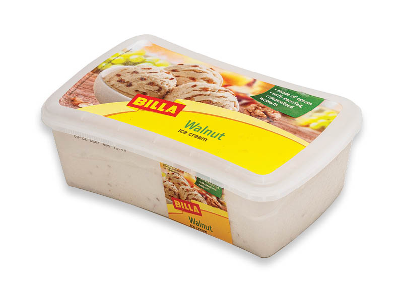 BILLA valgomieji ledai su grietinėle ir karamelizuotais skrudintais riešutais
			, 
				 1000 ml. A lygio parduotuvėse