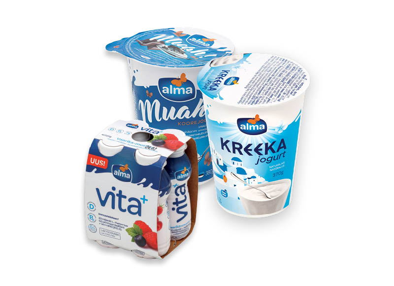 Jogurtams ALMA
			, 
				 5 rūšių