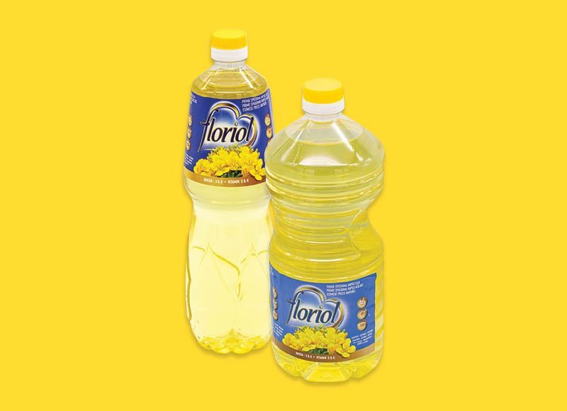 Rapsų aliejui FLORIOL
,
1 l, 2 l Rapsų aliejui FLORIOL
,
1 l, 2 l