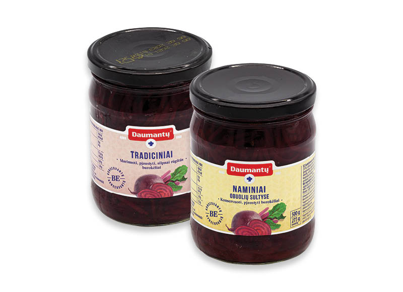 DAUMANTŲ burokėliai
,
500 g, 2 rūšių, 1,78 Eur/kg DAUMANTŲ burokėliai
,
500 g, 2 rūšių, 1,78 Eur/kg