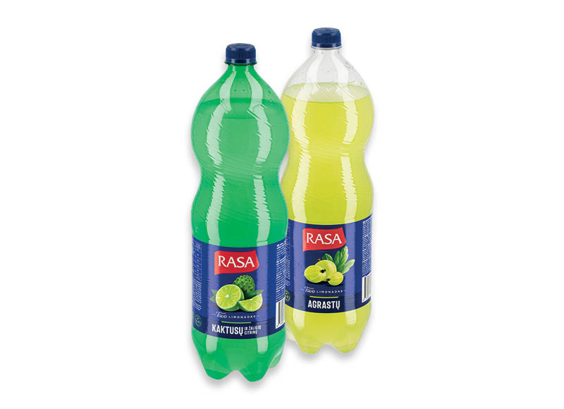Gazuotas gėrimas RASA
,
2 l, 5 rūšių, 0,60 Eur/l (taros užstato vertė į gėrimo kainą neįskaičiuota) Gazuotas gėrimas RASA
,
2 l, 5 rūšių, 0,60 Eur/l (taros užstato vertė į gėrimo kainą neįskaičiuota)