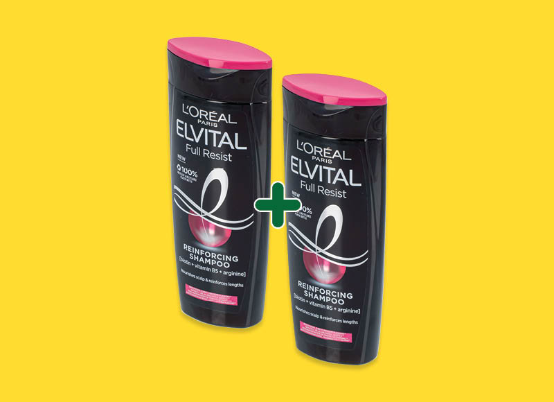 Šampūnas ir kondicionierius ELVITAL
			, 
				 200 ml, 250 ml, įvairių rūšių 4,69 Eur/vnt.