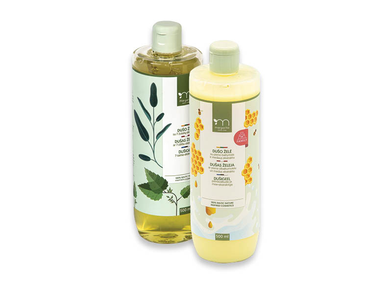 Dušo želė MARGARITA
			, 
				 500 ml, 5 rūšių 4,98 Eur/l