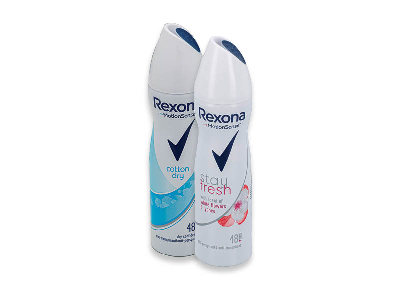 Dezodorantas REXONA
			, 
				 50 ml, 150 ml, įvairių rūšių. A lygio parduotuvėse