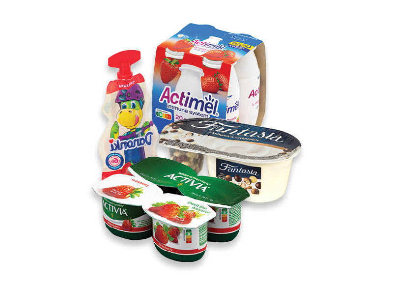 DANONE produktams
			, 
				 Įvairių rūšių. Ir IKI EXPRESS