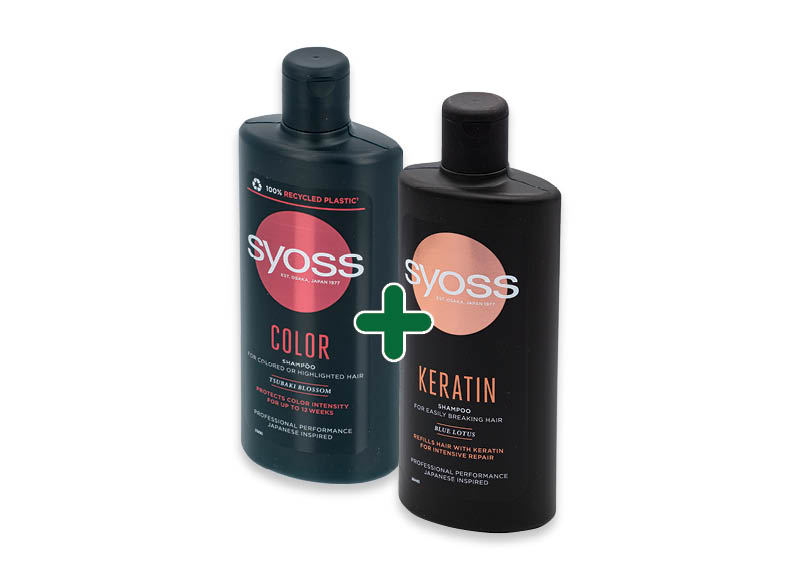 Plaukų šampūnas, balzamas SYOSS
,
440 ml, įvairių rūšių, 6,59 Eur/vnt. Plaukų šampūnas, balzamas SYOSS
,
440 ml, įvairių rūšių, 6,59 Eur/vnt.