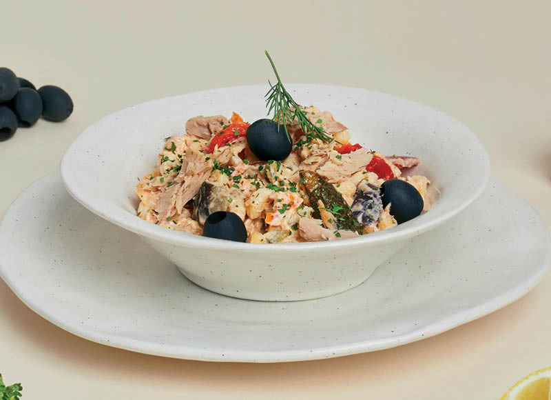 PAGAMINTA IKI makaronų salotos su tunu
,
250 g, 9,96 Eur/kg. A lygio parduotuvėse PAGAMINTA IKI makaronų salotos su tunu
,
250 g, 9,96 Eur/kg. A lygio parduotuvėse