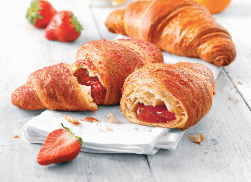 Veganiškas kruasanas su braškių įdaru
			, 
				 85 g, 0,65 Eur/vnt. A lygio parduotuvėse