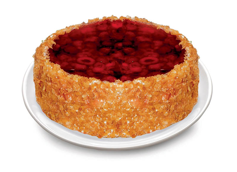 TRAŠKUS varškės tortas su uogomis
			, 
				 1 kg. A lygio parduotuvėse