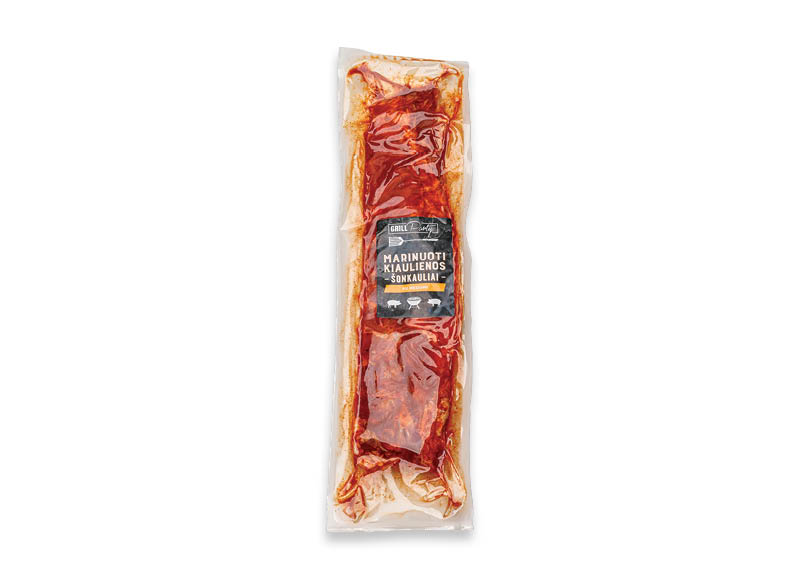 GRILL PARTY marinuoti kiaulienos šonkauliai su medumi
			, 
				 (fasuoti) 1 kg. A lygio parduotuvėse