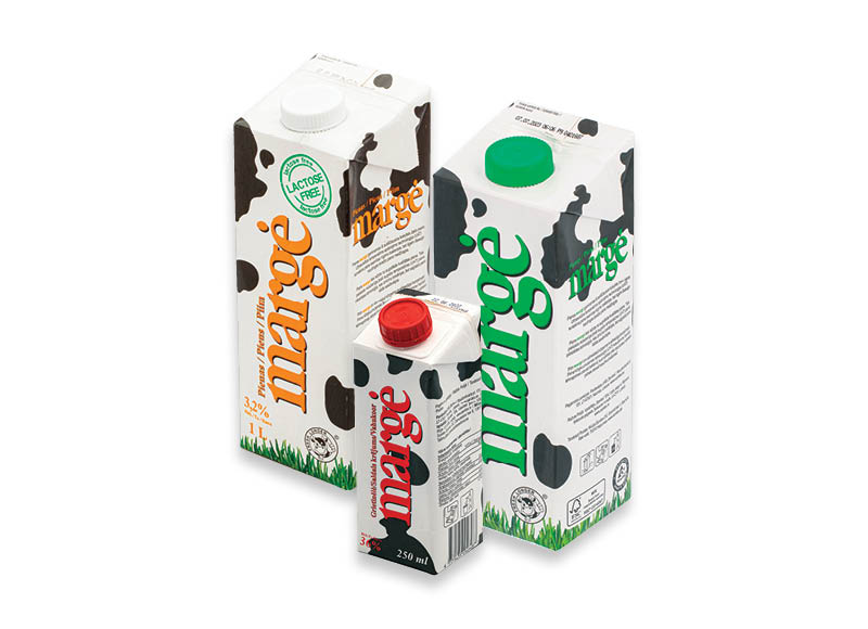 Pienui, grietinėlei MARGĖ
			, 
				 250 ml, 1 l, 7 rūšių. Ir IKI EXPRESS