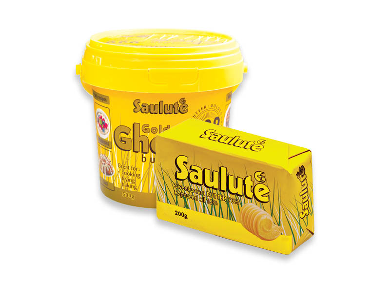 Sviestas GHEE ir tepusis riebalų mišinys SAULUTĖ
			, 
				 200 g, 500 g, 2 rūšių