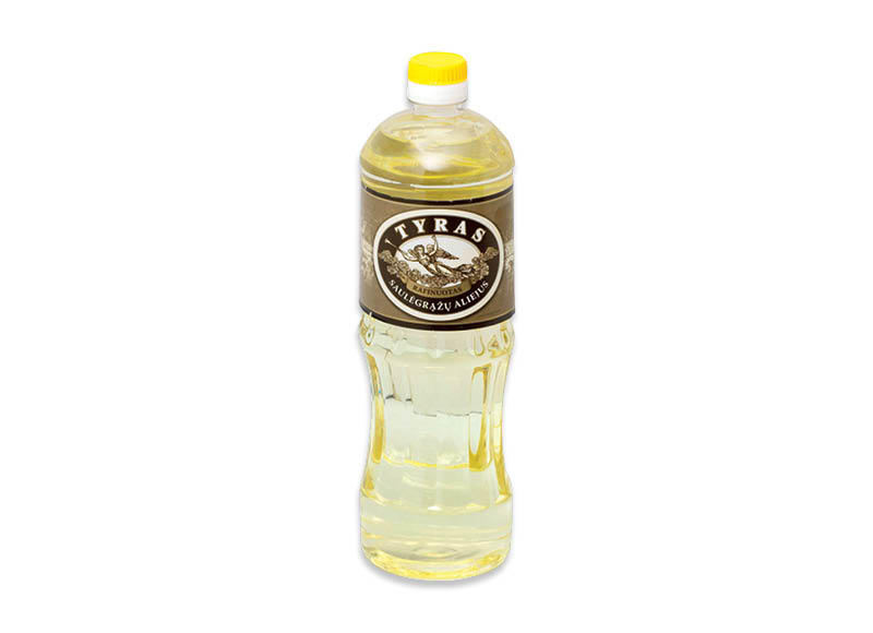 TYRAS saulėgrąžų aliejus
			, 
				 0,9 l, 2,77 Eur/l
