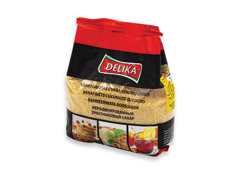 Nerafinuotas cukranendrių cukrus DELIKA
			, 
				 500 g, 2,58 Eur/kg. A lygio parduotuvėse