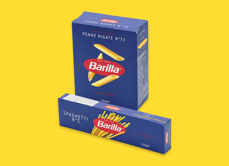 Makaronams BARILLA
			, 
				 500 g, 9 rūšių