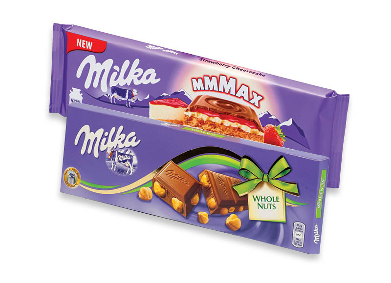 Šokolado plytelės MILKA
			, 
				 250 g, 276 g, 300 g, 6 rūšių. Ir IKI EXPRESS