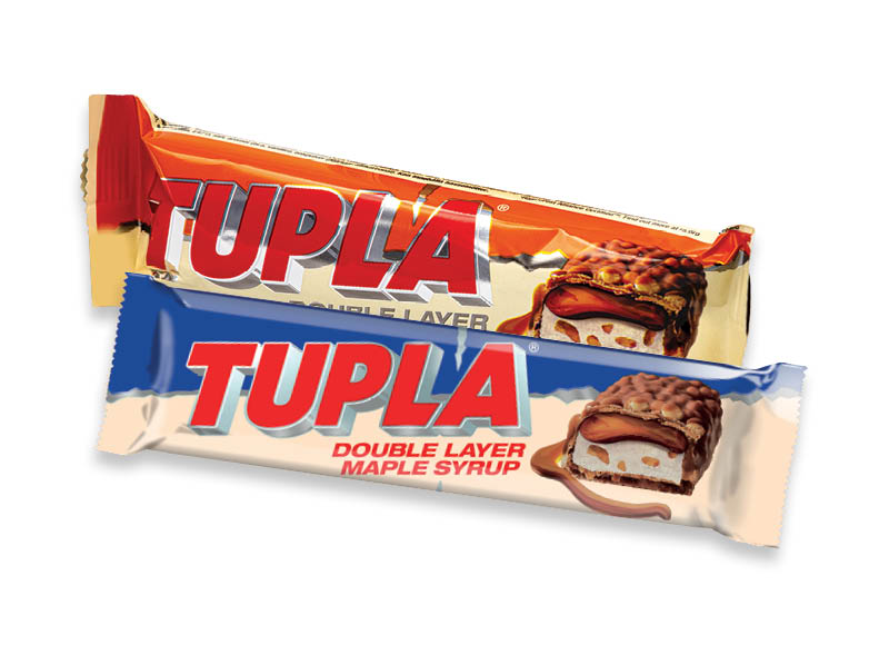 Šokoladinis batonėlis TUPLA
			, 
				 48 g, 2 rūšių, 16,46 Eur/kg. A lygio parduotuvėse