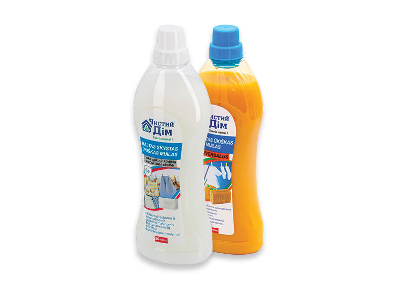 Skystas ūkiškas muilas ČISTIJ DIM
			, 
				 1 l, 2 rūšių. A lygio parduotuvėse