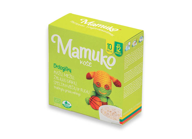 MAMUKO kūdikių maistas
			, 
				 240 g, 4 rūšių, 13,68 Eur/kg. A lygio parduotuvėse