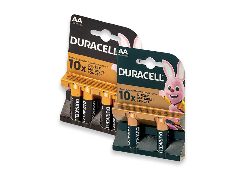 Elementams DURACELL
			, 
				 2 vnt., 4 vnt. Įvairių rūšių