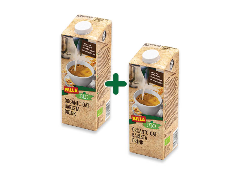 BILLA BIO ekologiškas avižų gėrimas BARISTA
,
1 l, 3,09 Eur/vnt. A lygio parduotuvėse. Ir IKI EXPRESS BILLA BIO ekologiškas avižų gėrimas BARISTA
,
1 l, 3,09 Eur/vnt. A lygio parduotuvėse. Ir IKI EXPRESS