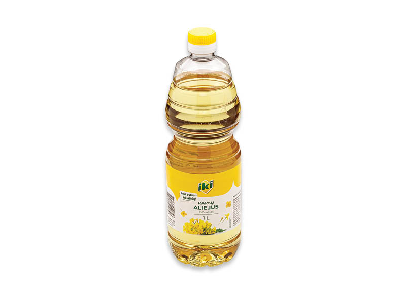 IKI rapsų aliejus
,
1 l, 3,09 Eur/vnt. A lygio parduotuvėse. Ir IKI EXPRESS IKI rapsų aliejus
,
1 l, 3,09 Eur/vnt. A lygio parduotuvėse. Ir IKI EXPRESS