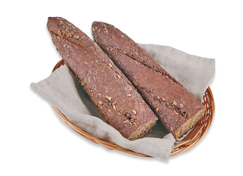 Tamsi ilgoji duona su sėklomis
			, 
				 450 g, 3,00 Eur/kg. A (1) ygio parduotuvėse