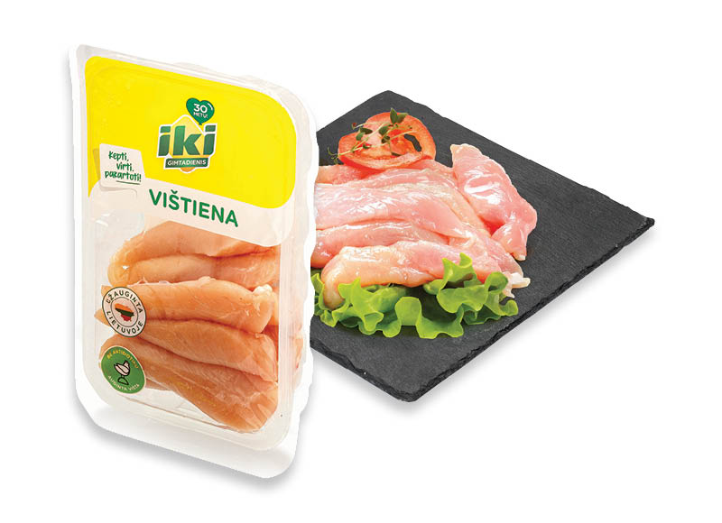 IKI šviežia viščiukų broilerių vidinė filė
,
400 g, 8,98 Eur/kg. Ir IKI EXPRESS IKI šviežia viščiukų broilerių vidinė filė
,
400 g, 8,98 Eur/kg. Ir IKI EXPRESS