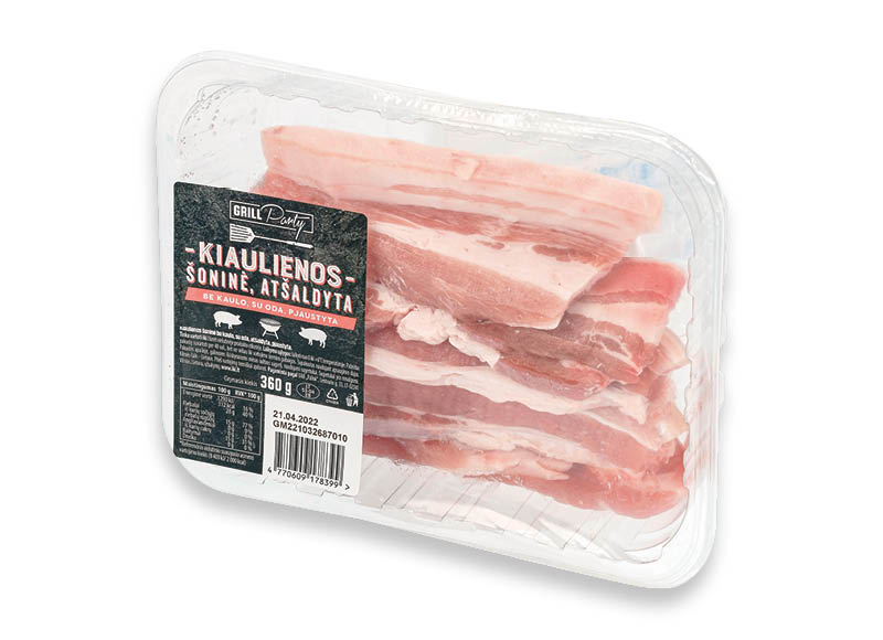 GRILL PARTY fasuota kiaulienos šoninė
			, 
				 360 g, 6,92 Eur/kg. A lygio parduotuvėse
