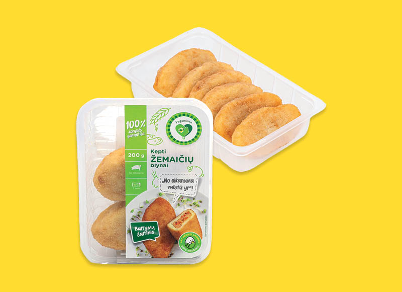 PAGAMINTA IKI keptiems ŽEMAIČIŲ blynams
			, 
				 100 g, 200 g, 600 g. Ir IKI EXPRESS
