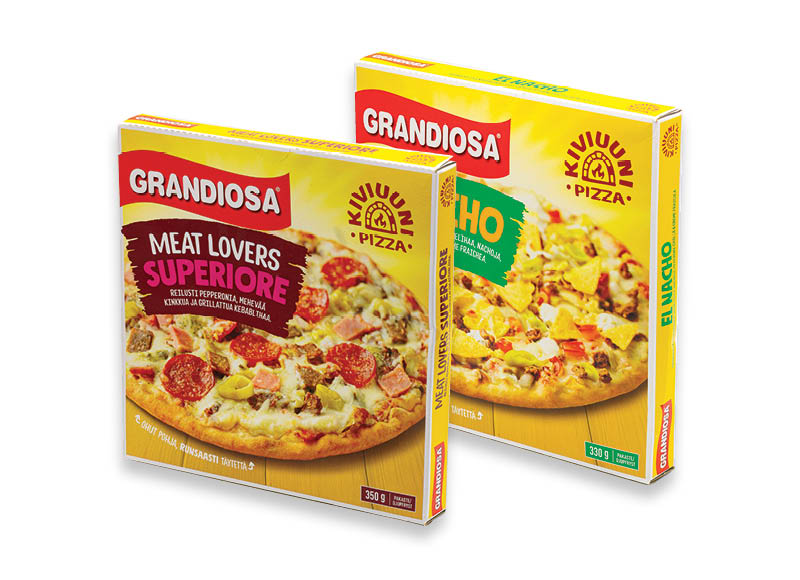 Šaldytos picos GRANDIOSA
			, 
				 330 g, 350 g, 2 rūšių. A lygio parduotuvėse